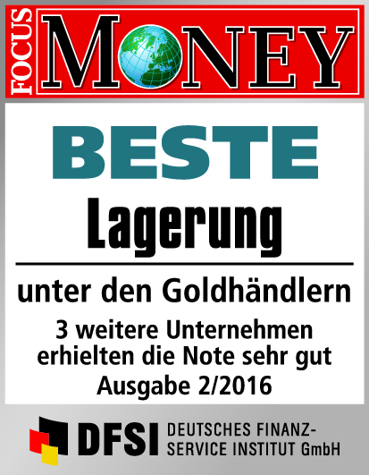 Auvesta - BESTE Lagerung unter den Goldhändlern Ausgabe 2/2016