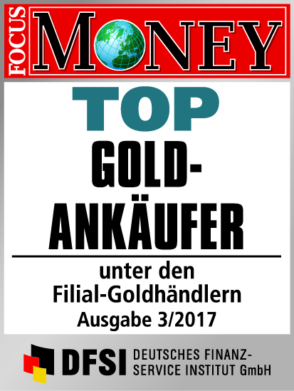 Auvesta - TOP Goldankäufer unter den Filial-Goldhändlern Ausgabe 3/2017