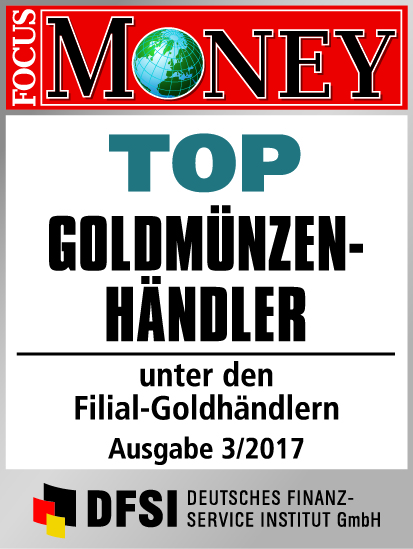 Auvesta - TOP Goldmünzenhändler unter den Filial-Goldhändlern Ausgabe 3/2017