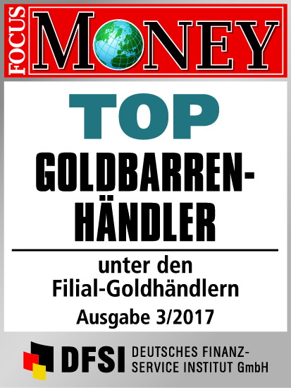 Auvesta - TOP Goldbarrenhändler unter den Filial-Goldhändlern Ausgabe 3/2017