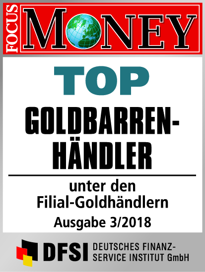 Auvesta - TOP Goldbarrenhändler unter den Filial-Goldhändlern Ausgabe 3/2018