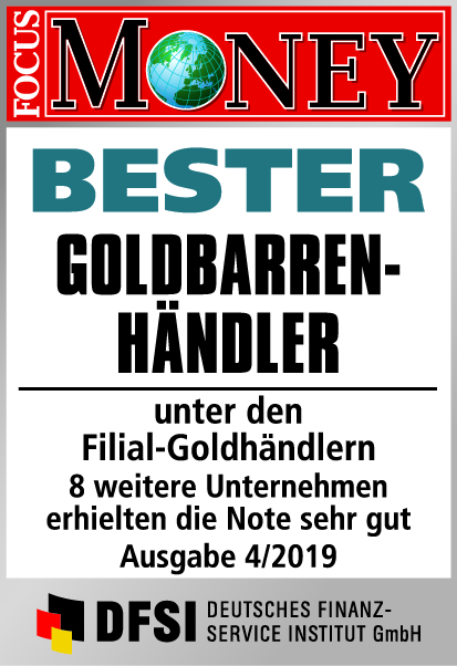 Auvesta - BESTER Goldbarrenhändler unter den Filial-Goldhändlern Ausgabe 4/2019