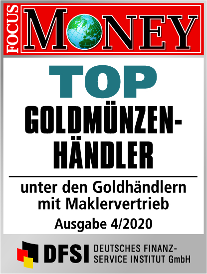 Auvesta - TOP Goldmünzenhändler unter den Goldhändlern mit Maklervertrieb Ausgabe 4/2020