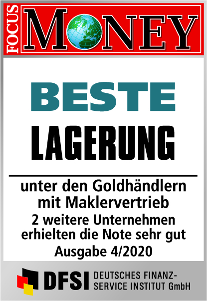 Auvesta - BESTE Lagerung unter den Goldhändlern mit Maklervertrieb Ausgabe 4/2020