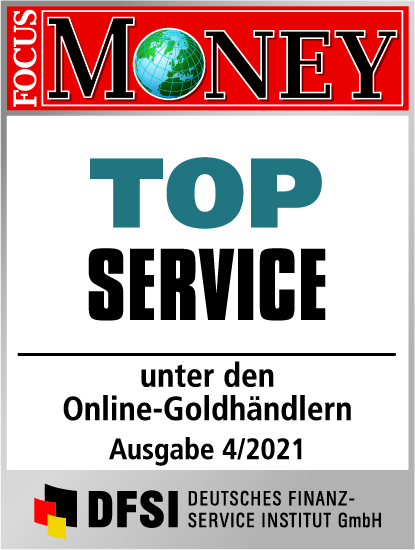 Auvesta - TOP Service unter den Online-Goldhändlern Ausgabe 04/2021