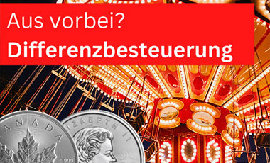 Keine Anwendung der Differenzbesteuerung bei Silbermünzen?