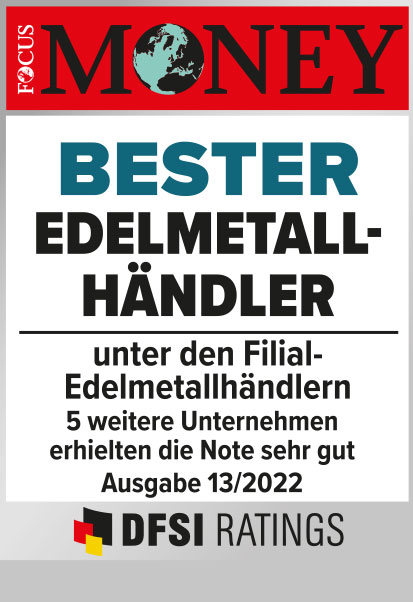 Auvesta - BESTER Edelmetallhändler unter den Filial-Edelmetallhändlern Ausgabe 13/2022