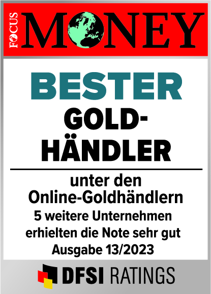 Auvesta - Bester Goldhändler unter den Online-Goldhändlern Ausgabe 13/2023