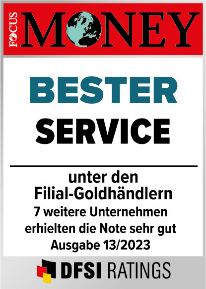 Auvesta - BESTER Service unter den Filial-Goldhändlern Ausgabe 13/2023