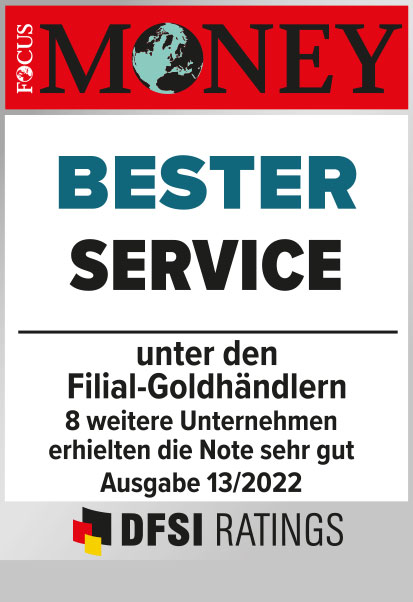 Auvesta - BESTER Service unter den Filial-Goldhändlern Ausgabe 13/2022