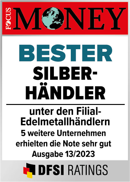 Auvesta - BESTER Silberhändler unter den Filial- Edelmetallhändlern Ausgabe 13/2022