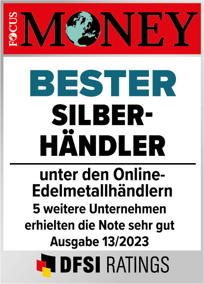 Auvesta - BESTER Silberhändler unter den Online- Edelmetallhändlern Ausgabe 13/2022